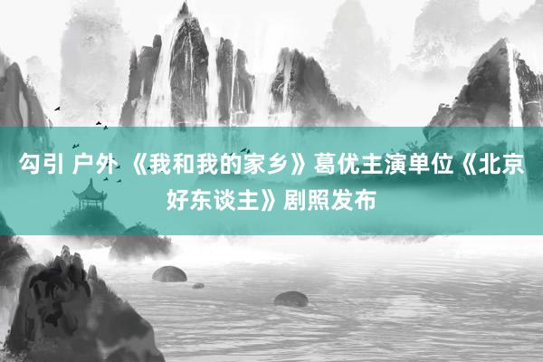 勾引 户外 《我和我的家乡》葛优主演单位《北京好东谈主》剧照发布