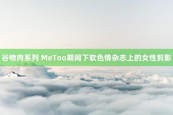 谷物肉系列 MeToo期间下软色情杂志上的女性剪影